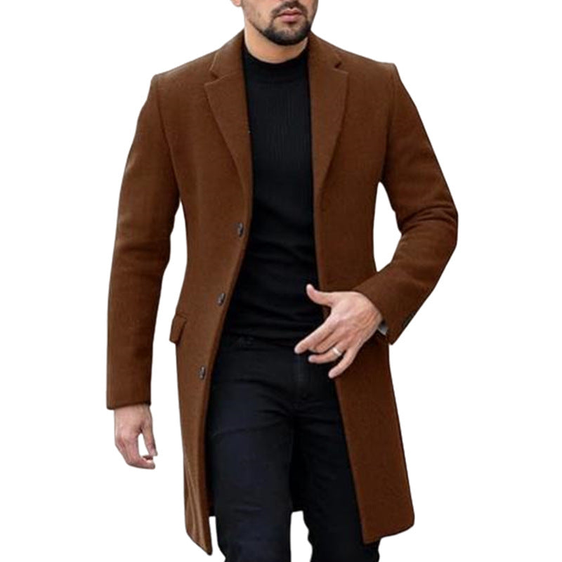 Woolen Coat Men's Coat
