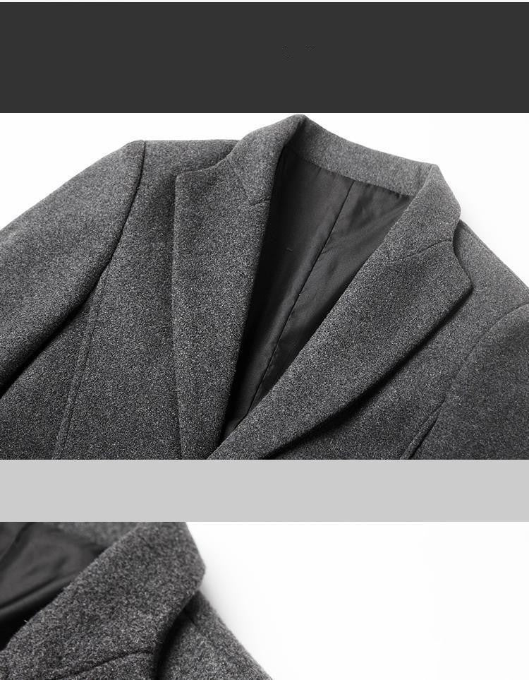 Woolen Coat Men
