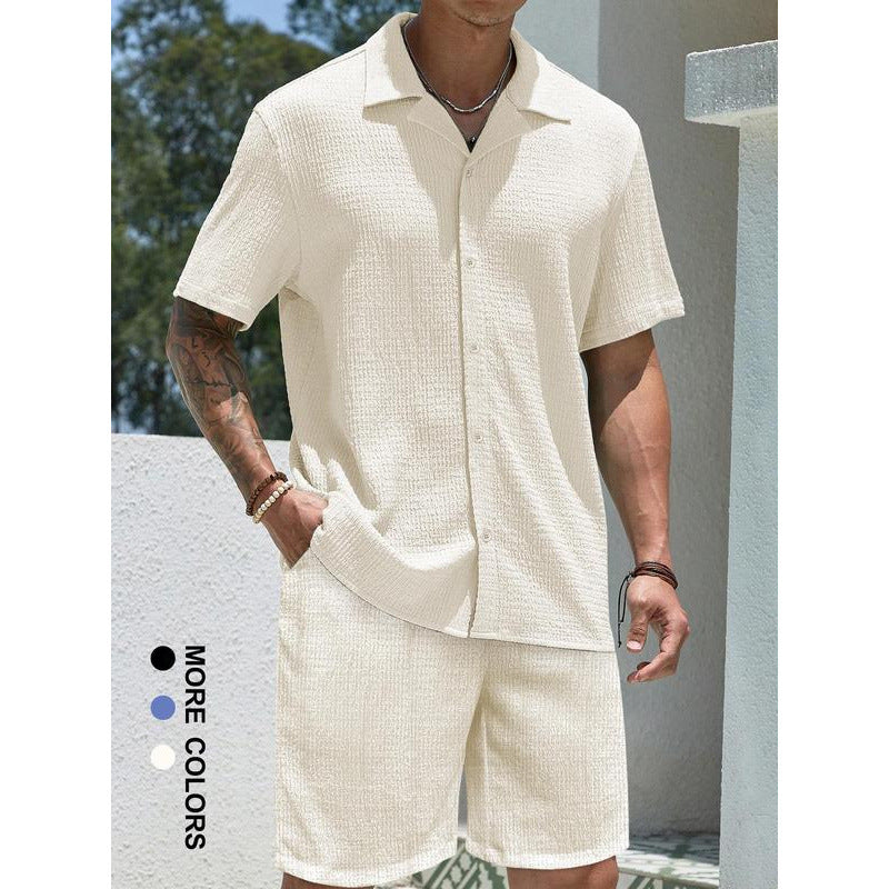 Single Suite Men's Shirt And Shorts
