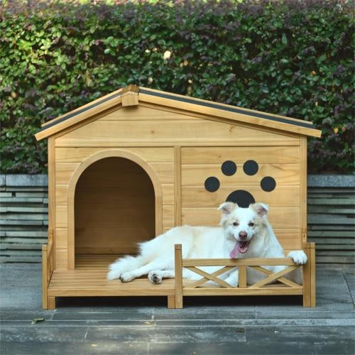 Wooden Dog House Outdoor