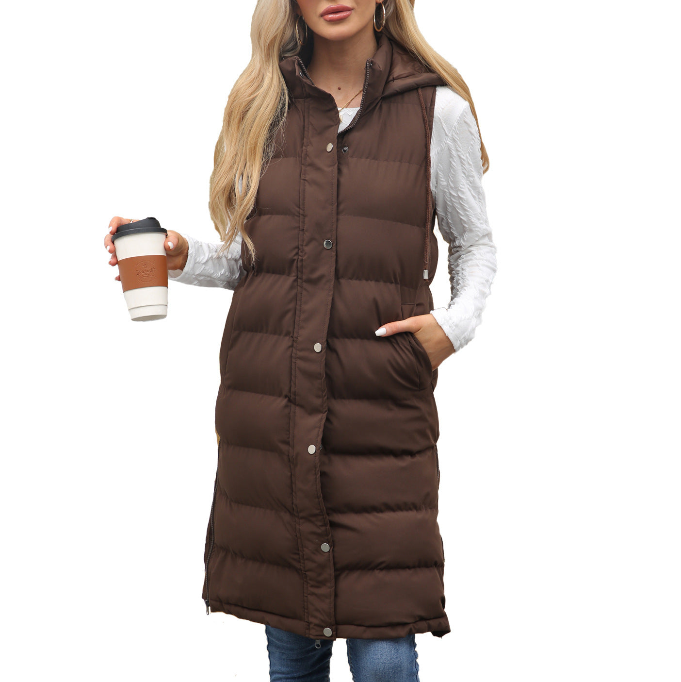 Sleeveless Zipper