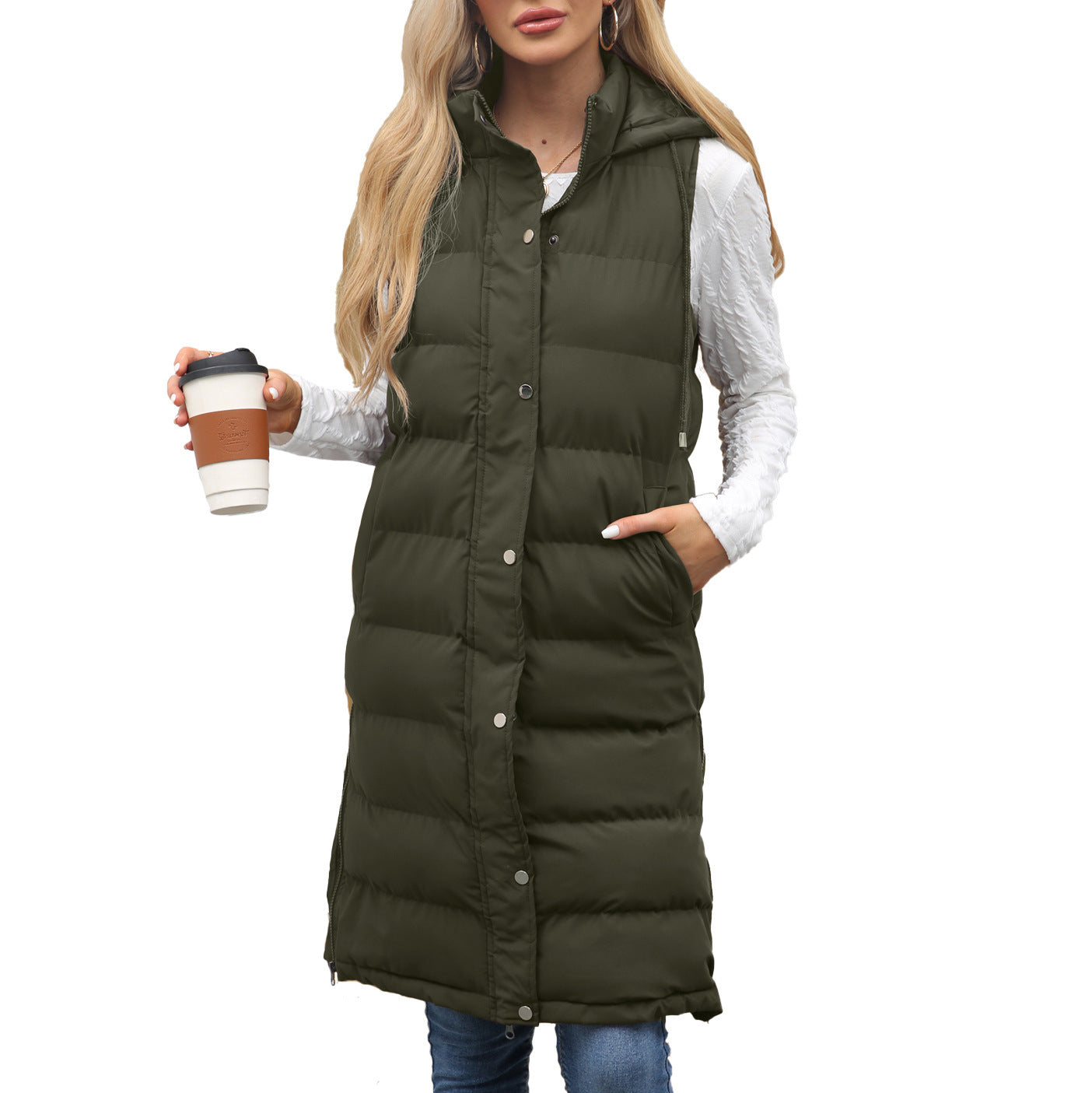 Sleeveless Zipper