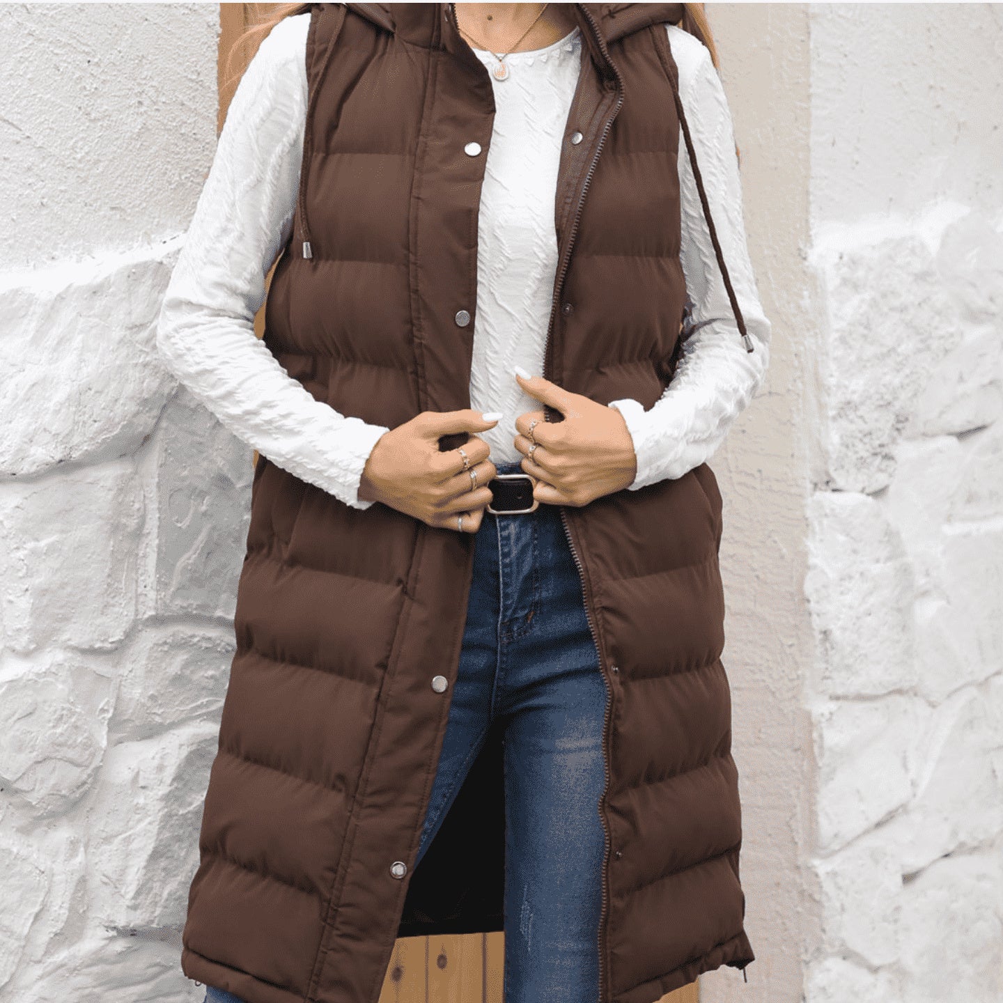 Sleeveless Zipper