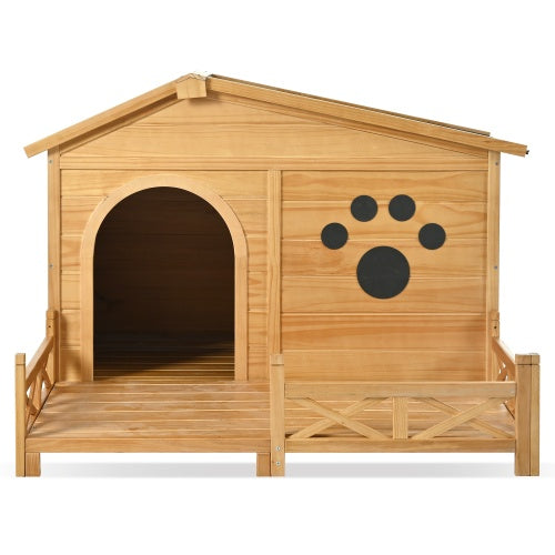 Wooden Dog House Outdoor