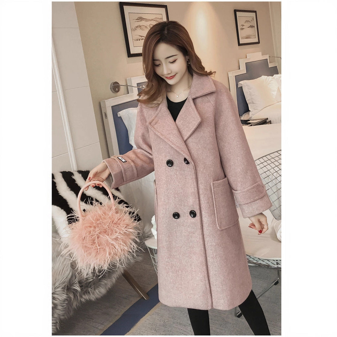 Woolen Coat Women