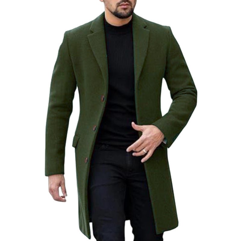 Woolen Coat Men's Coat