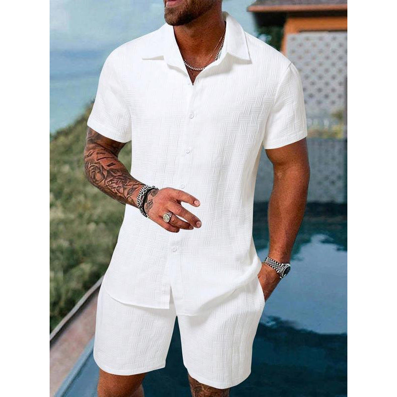 Single Suite Men's Shirt And Shorts