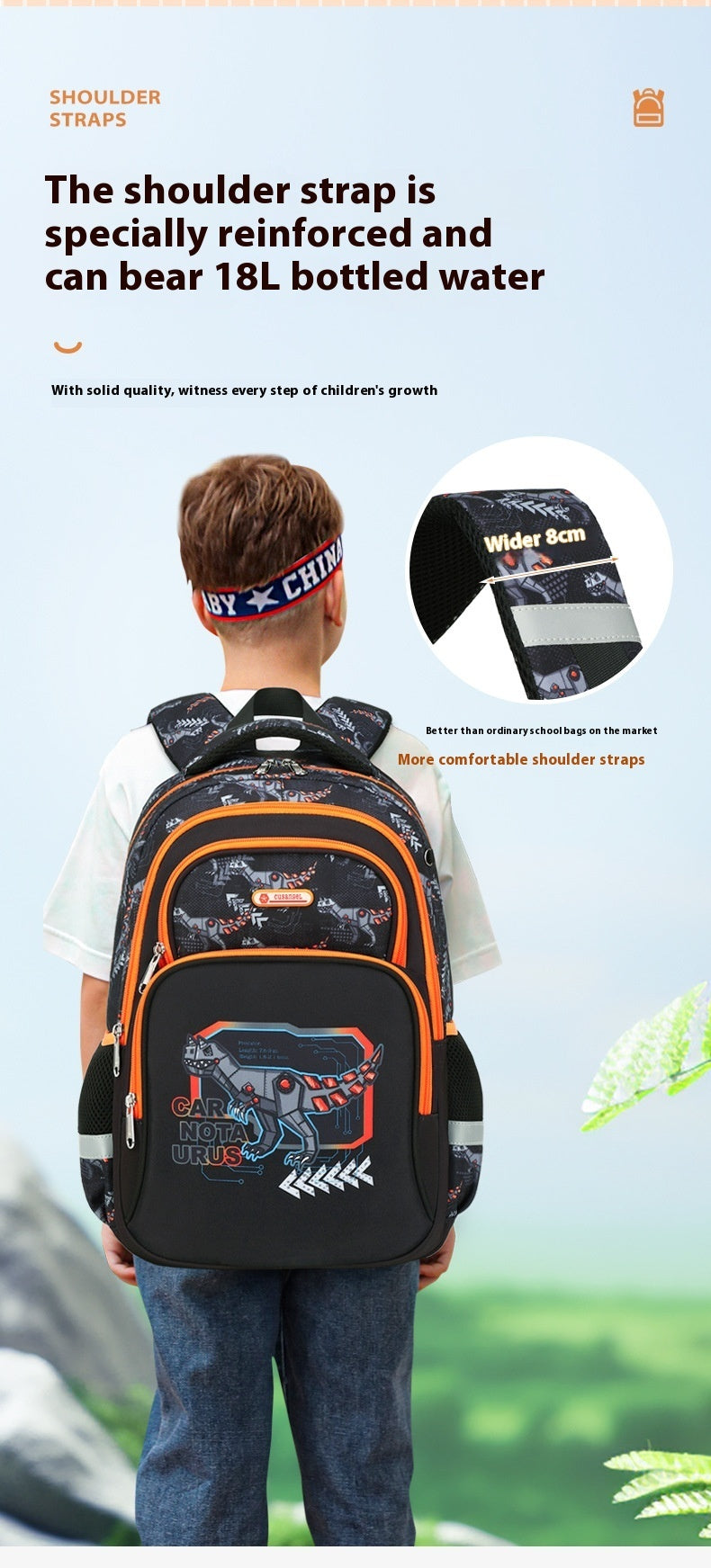Primary School Student Schoolbag