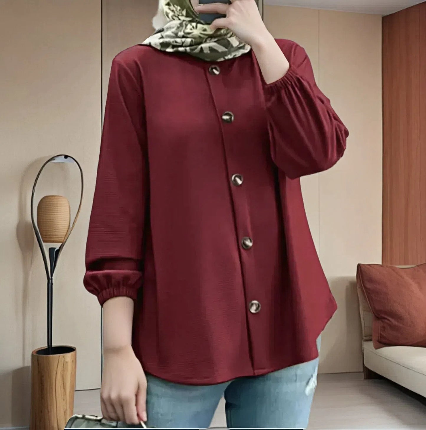 Cuff Blouse