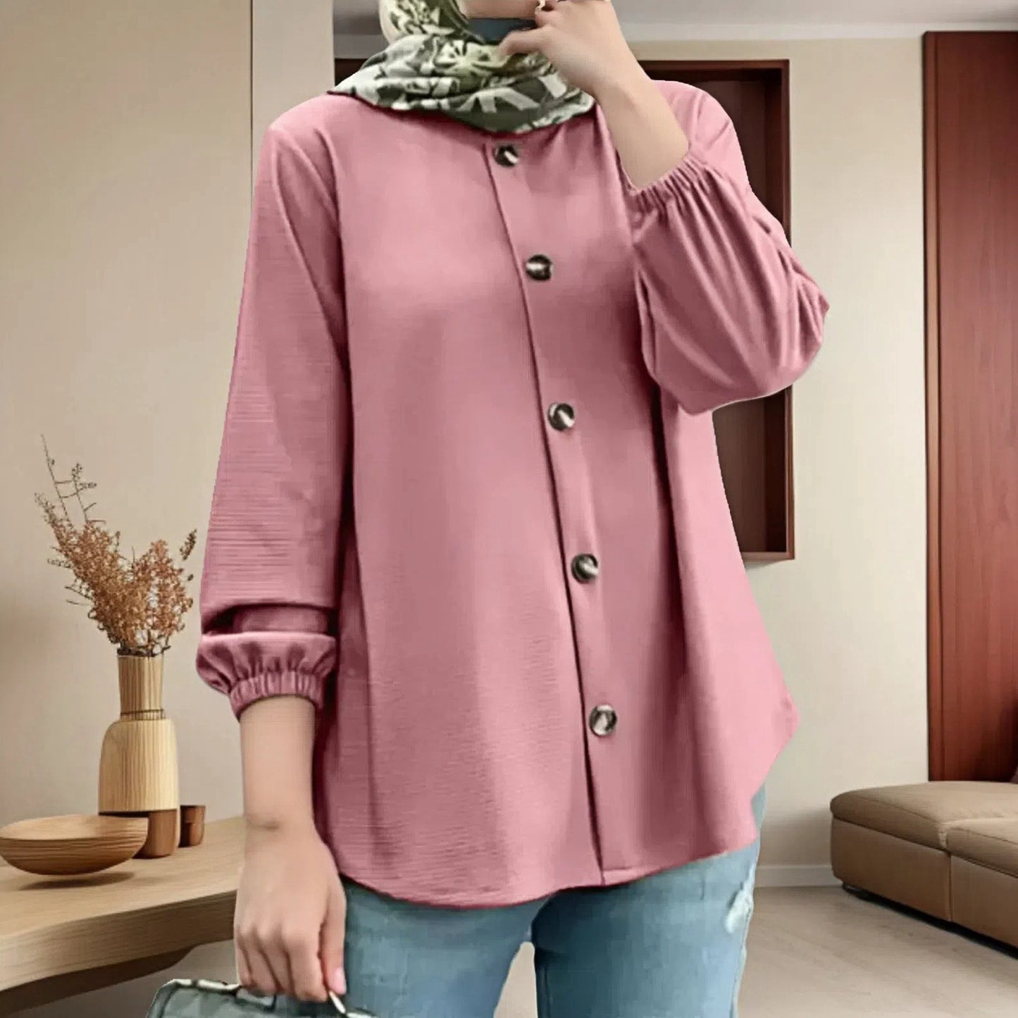 Cuff Blouse