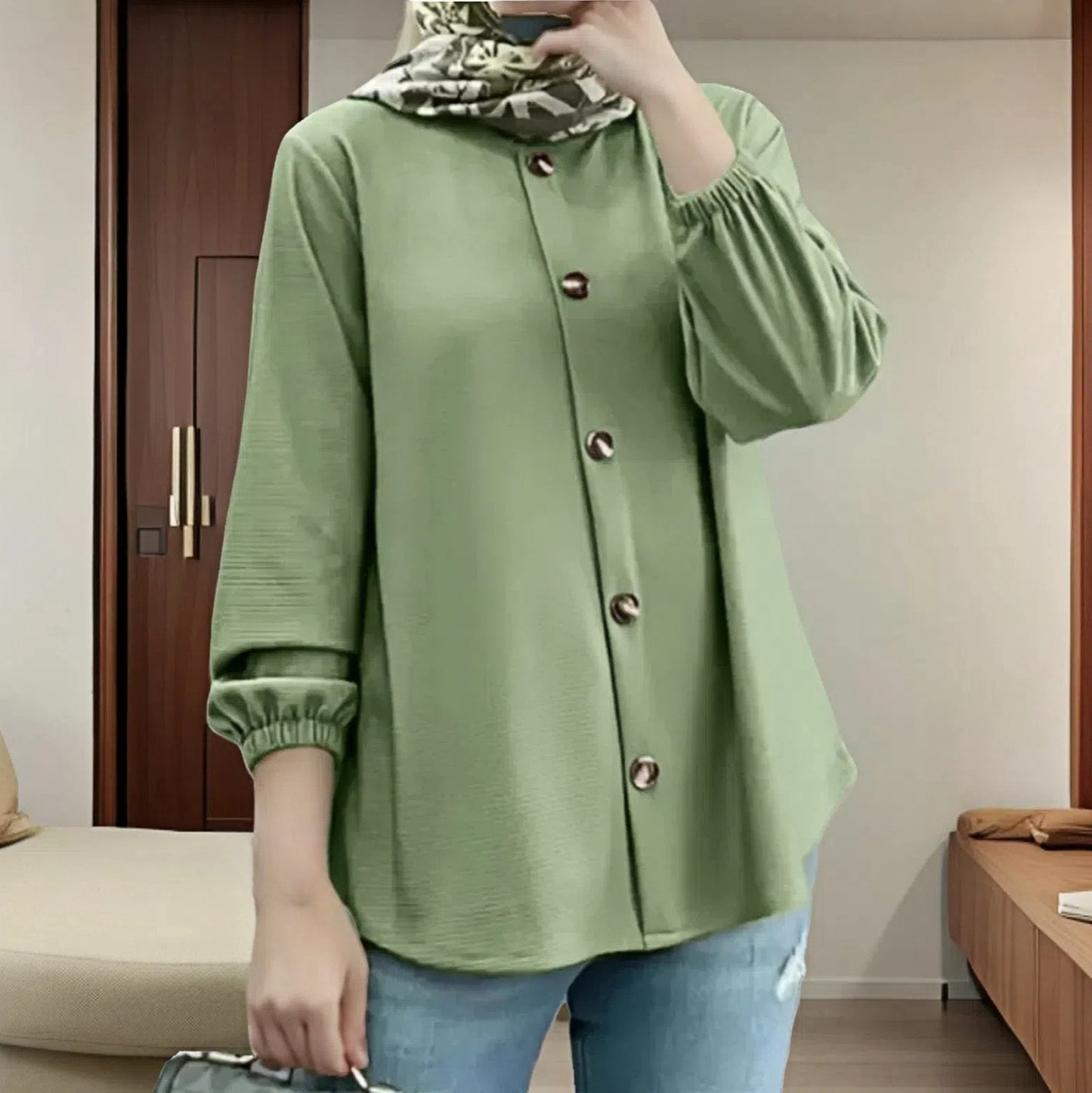 Cuff Blouse
