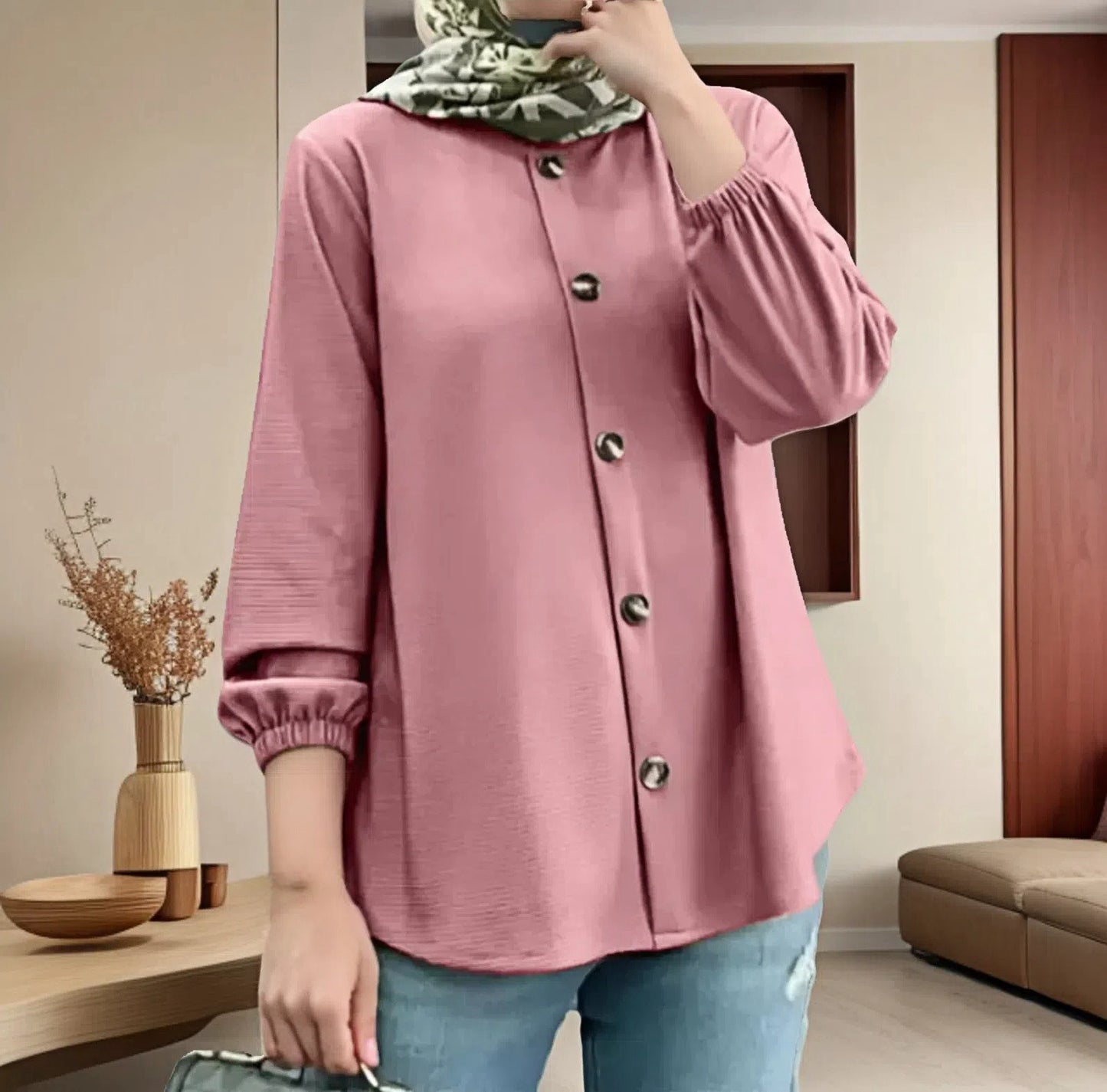 Cuff Blouse