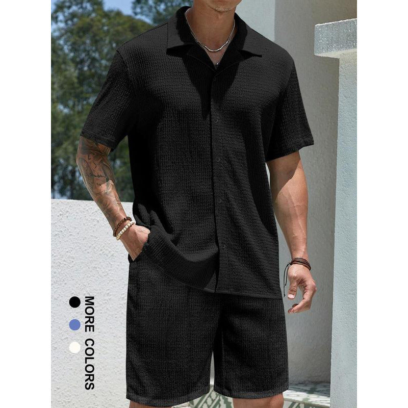 Single Suite Men's Shirt And Shorts
