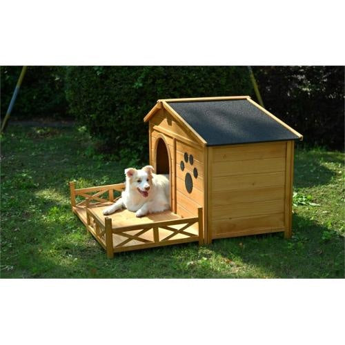 Wooden Dog House Outdoor