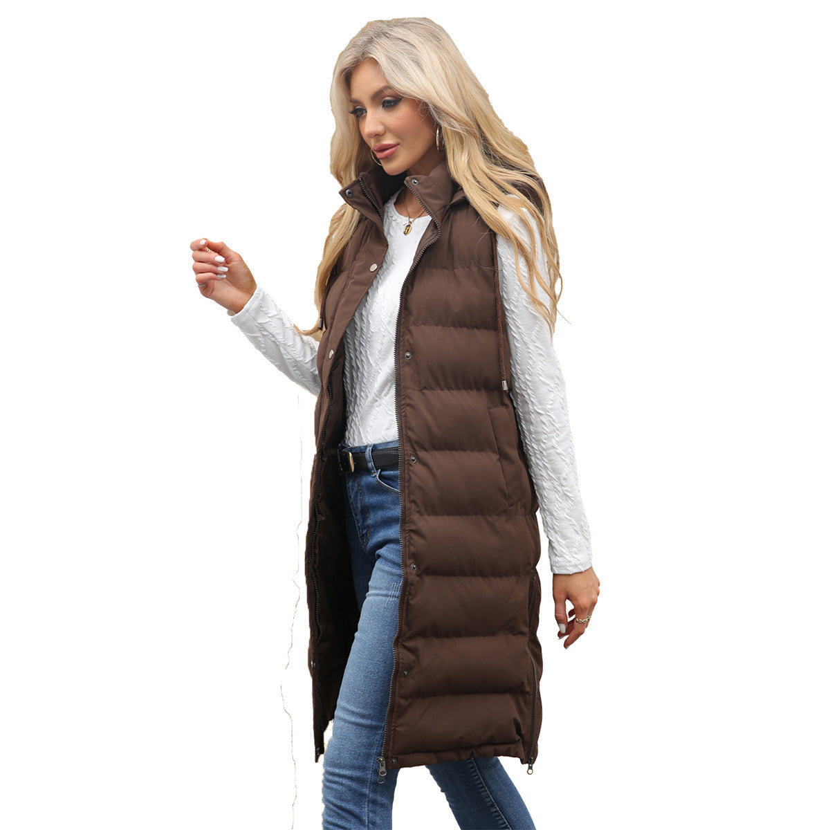 Sleeveless Zipper