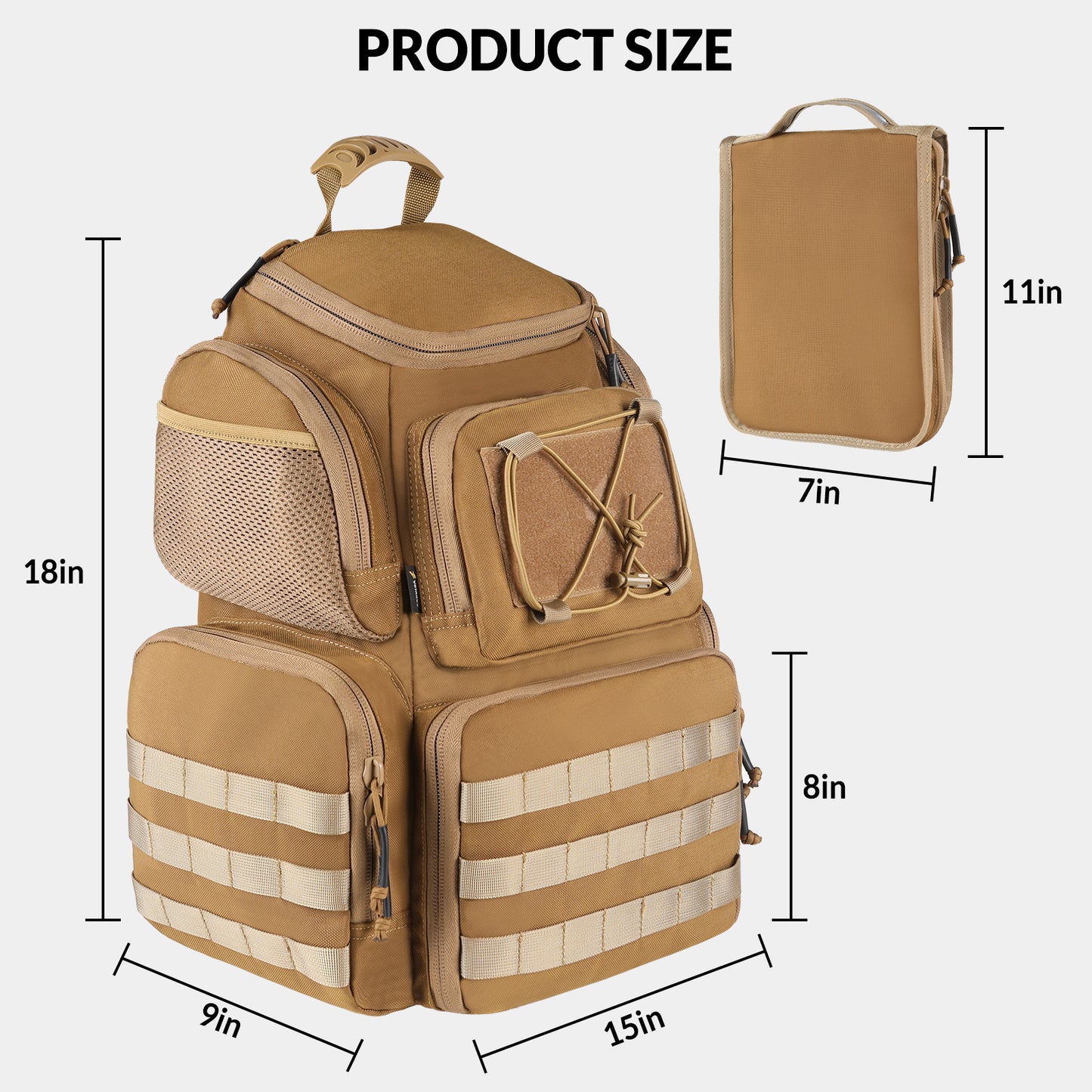 Outdoor Mountaineering Large Army Camouflage Waterproof Tactical Backpack