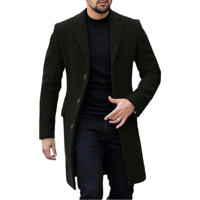 Woolen Coat Men's Coat