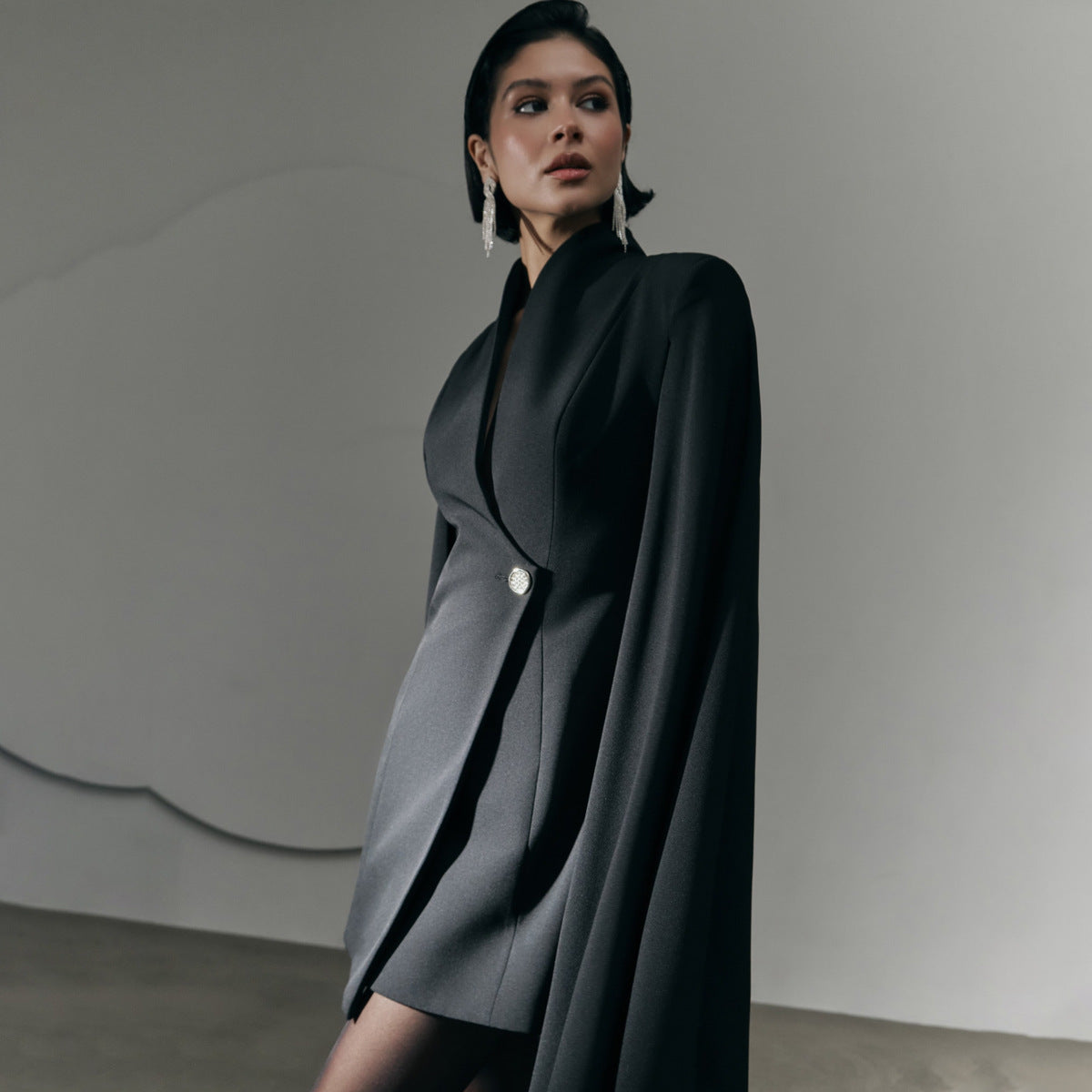Elegant Cloak Dress