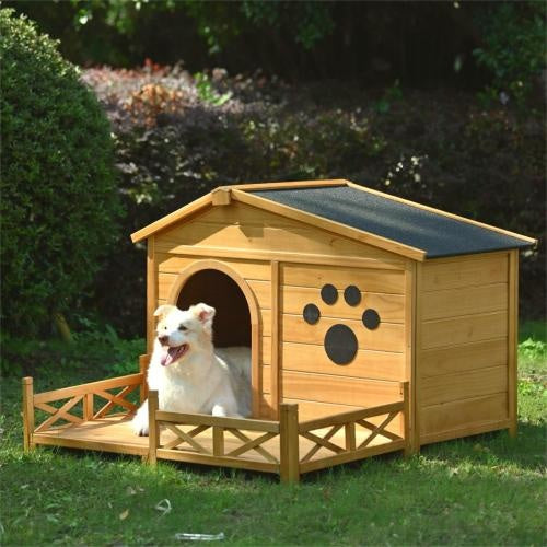 Wooden Dog House Outdoor
