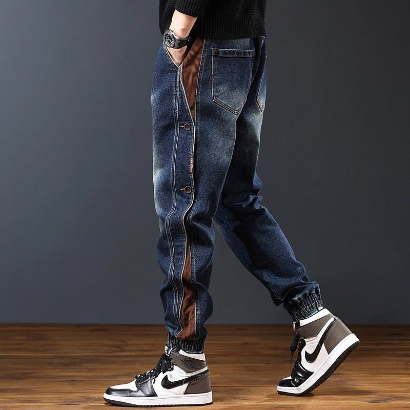 American  Trendy Ankle Banded Pants