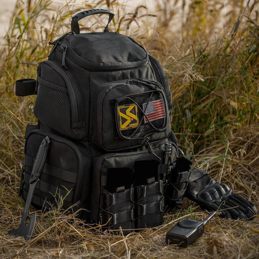 Outdoor Mountaineering Large  Army Camouflage Waterproof Tactical Backpack