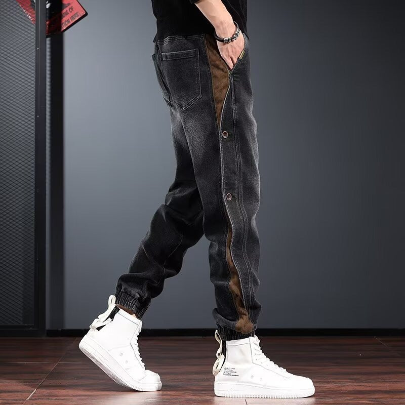 American  Trendy Ankle Banded Pants