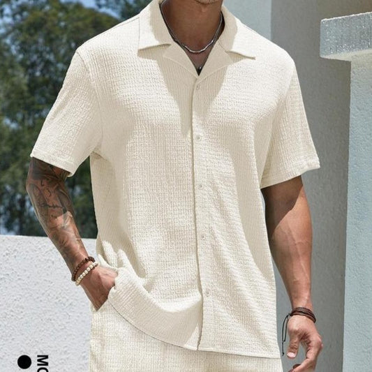 Single Suite Men's Shirt And Shorts